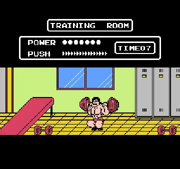 Tecmo World Wrestling (USA) screen shot game playing